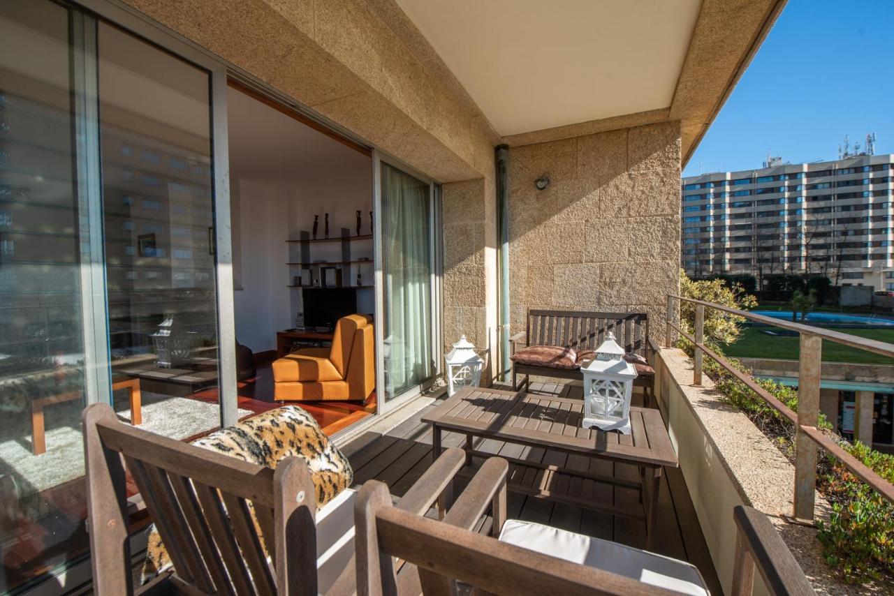 Apartament Em Condominio Com Piscina Matosinhos  Esterno foto