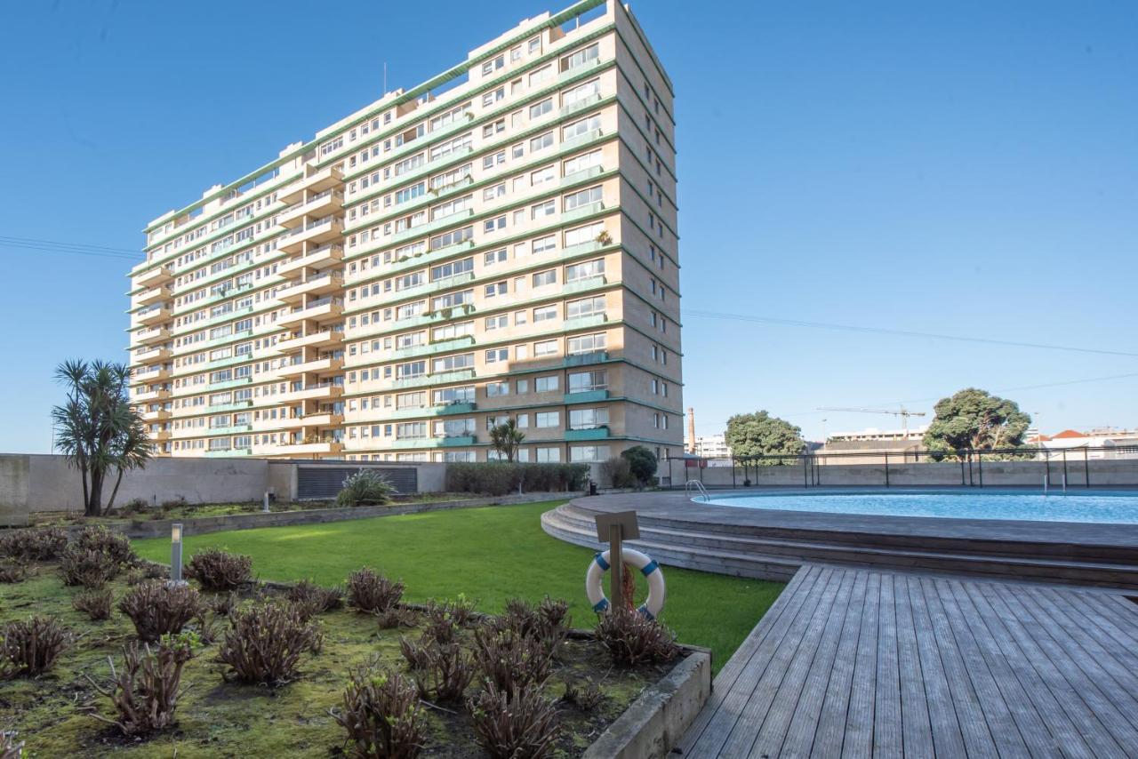 Apartament Em Condominio Com Piscina Matosinhos  Esterno foto
